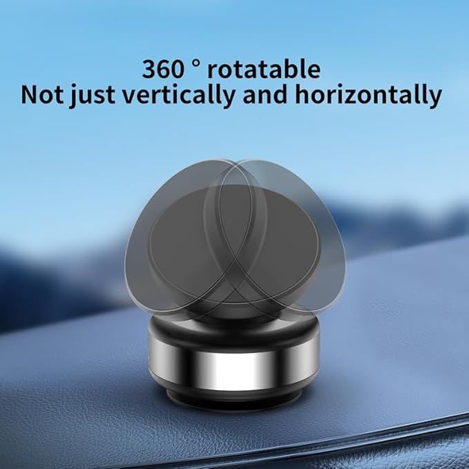 EliteFlow Magnetic Car Mount: 360° Adjustable Dashboard Holder