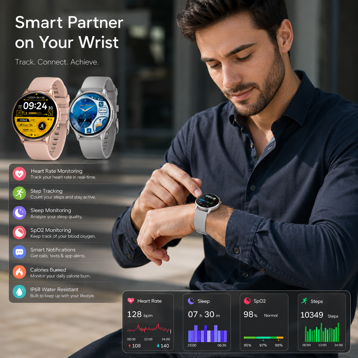 Apex AMOLED Smartwatch